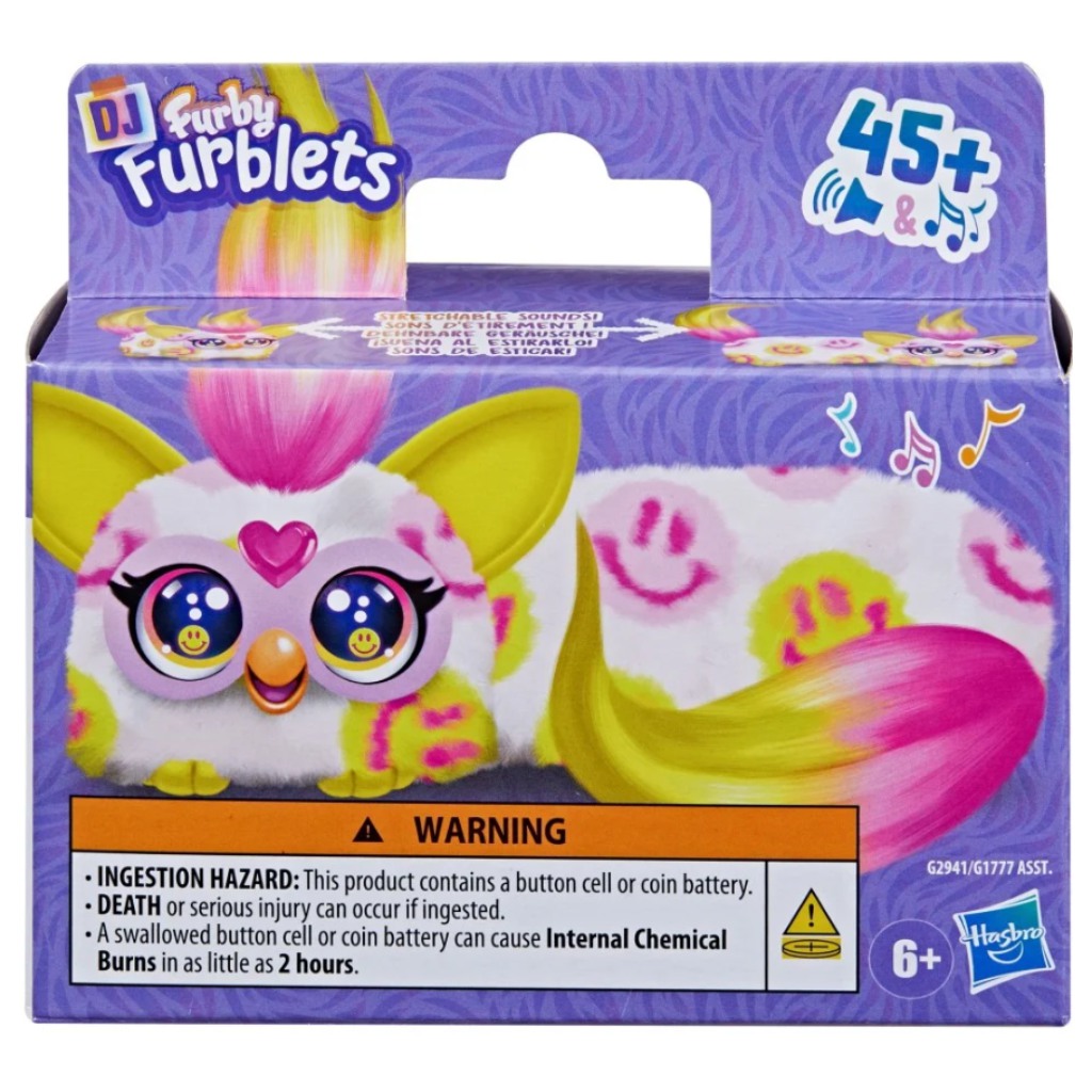 Furby: DJ Furblets Smile-A-Lot figura de peluche interactiva - Hasbro