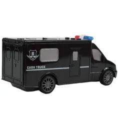 imagen de Furgón de transporte de dinero RC con efectos de luz 1/30 de escala 20cm 2