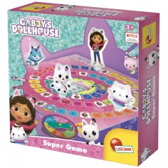 Gabi casa de muñecas: Aventura en la cima juego de mesa - Lisciani