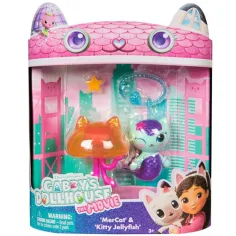 Gabi casa de muñecas cine - Paquete de figuras MerCat y Kitty Jellyfish 2 - Spin Master