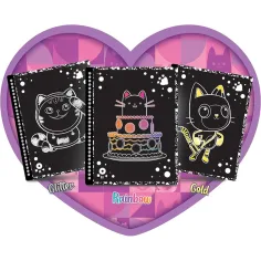 imagen de Gabi casa de muñecas: Cuaderno de rascar A-meow-zing de 44 páginas - Lisciani 3