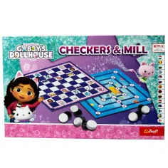 Gabi casa de muñecas Dama y molino juego de mesa - Trefl
