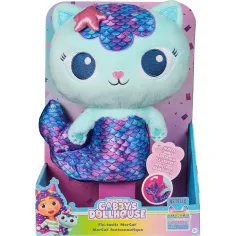 Gabi casa de muñecas: Deluxe peluche sirena gato - Spin Master