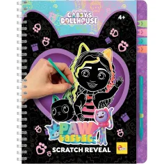 Gabi casa de muñecas Pawtastic rasca y gana set creativo 44 páginas - Lisciani