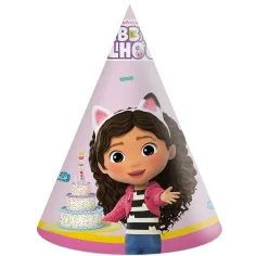 Gabi casa de muñecas sombrero de fiesta set de 6 piezas