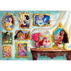 imagen de Galería de imágenes de Princesas Disney puzzle de 1000 piezas - Clementoni 2