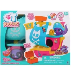 Gatitos adorables - Set de barco pirata