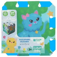 Gatos traviesos puzzle de espuma - Trefl