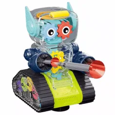 GearWheel robot de combate iluminado con lanzador en dos versiones
