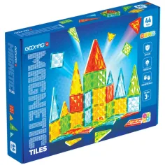 Geomag Magnetic Tiles Gems juego de construcción magnético de 44 piezas