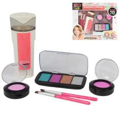 Girl's Creator: Set de maquillaje realista con humidificador y brochas
