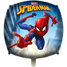 Globo de foil cuadrado de Spider-Man 46cm