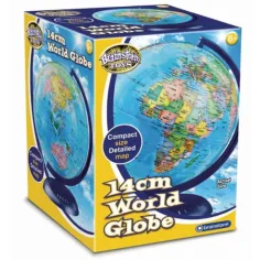 Globo terráqueo de 14 cm de Brainstorm