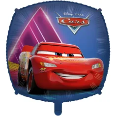 Globos de foil cuadrados de Cars 3 de 46 cm