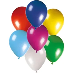 Globos de látex de fiesta de colores – set de 100 unidades