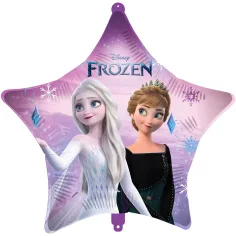 Globos de papel de aluminio en forma de estrella de Frozen 2 de 46 cm