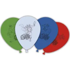 Globos de Vengadores 28cm 8ud