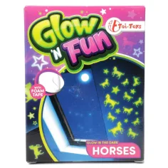 Glow'N Fun Caballo fluorescente decoración adhesiva