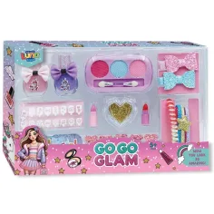 Luna: Go Go Glam set de maquillaje y belleza de 19 piezas