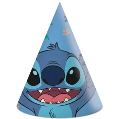 Gorro de fiesta Disney Stitch 6 unidades