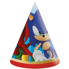 Gorro de fiesta Sonic set de 6