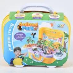 Gran juego de safari en maletín