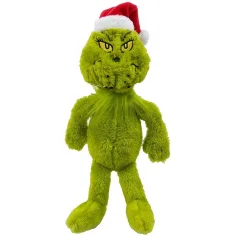 Grinch de peluche con gorro, 30 cm