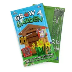 Grow A Garden Paquete de tarjetas de pegatinas sorpresa