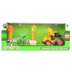 imagen de Happy Farm: Set de granja con tractor, animales y accesorios 5