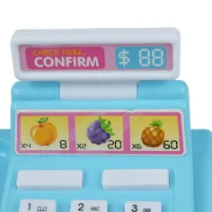 imagen de Happy Shopping: Caja registradora con cajón abierto en dos versiones 12,5cm 5