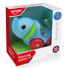 imagen de Happy World: Elefante sonajero rodante 11cm 3