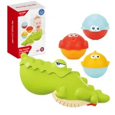 Happy World: Morcos Kroki juguete de baño con animales marinos