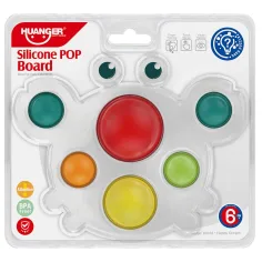 Happy World: ¡Pop it! Juguete de bebé relajante de cangrejo