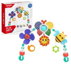 Happy World: Puente de juego con animales adorables para cuna