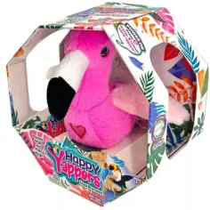 Happy Yappers flamenco de peluche interactivo
