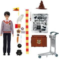 Harry Potter and the Platform 9¾ Playset with Harry Doll – Mattel