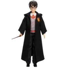 imagen de Harry Potter: Harry muñeco con túnica y varita - Mattel 2