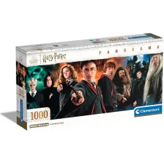 Harry Potter - Los guerreros del mundo mágico 1000 piezas con póster - Clementoni
