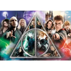 imagen de Harry Potter: Reliquias de la Muerte puzzle de 1000 piezas - Trefl 2
