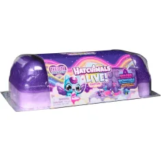 Hatchimals Alive!: Neon Rainbow Porta Huevos - Spin Master