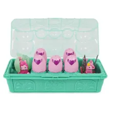 Hatchimals Rainbow Cation Family Carton Llama familia paquete de 12 piezas - Spin Master