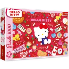 Hello Kitty dulce sueño puzzle de 1000 piezas - Trefl