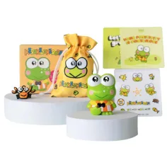 Hello Kitty: Figura de Keroppi en caja con accesorios 6cm