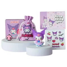 Hello Kitty: Figura de Kuromi en caja con accesorios de 6 cm