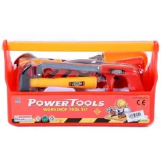 Herramientas de bricolaje en caja portátil