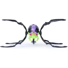imagen de Hex Bots: Skitter Bot robot araña interactivo – verde-púrpura - Spin Master 2