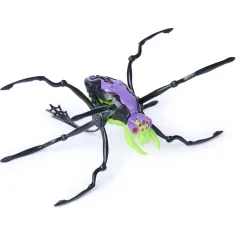 imagen de Hex Bots: Skitter Bot robot araña interactivo – verde-púrpura - Spin Master 3