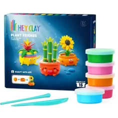 imagen de Hey Clay: Amigos de las plantas set de arcilla creativa – set de 15 piezas 1