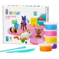 Hey Clay: Peluches favoritos gran set de plastilina
