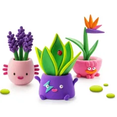 imagen de Hey Clay: Plant Folks figura de planta set de arcilla – set de 15 piezas 3